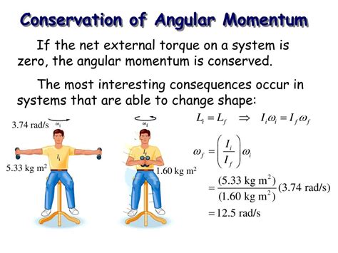 6.3: Conservation of Angular Momentum Equation. Page ID. Donald E. Richards. Rose-Hulman Institute of Technology via Rose-Hulman Scholar. The recommended starting point for the application of the conservation of angular momentum principle is the rate form of the equation: dLO, sys dt = ∑ j MO, j + ∑ in (ri × Vi)˙mi − ∑ …